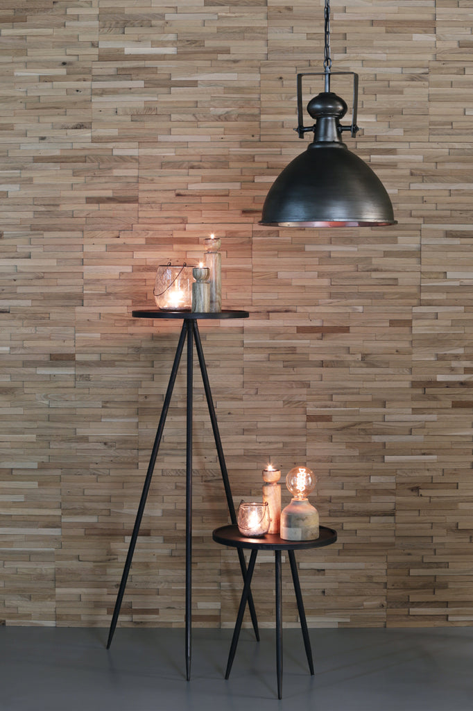 Bijzettafel Envira - Zink - Ø39,5x50,5cm